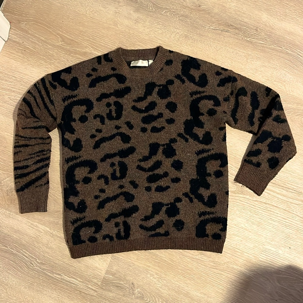 RD Style Leopard print sweater